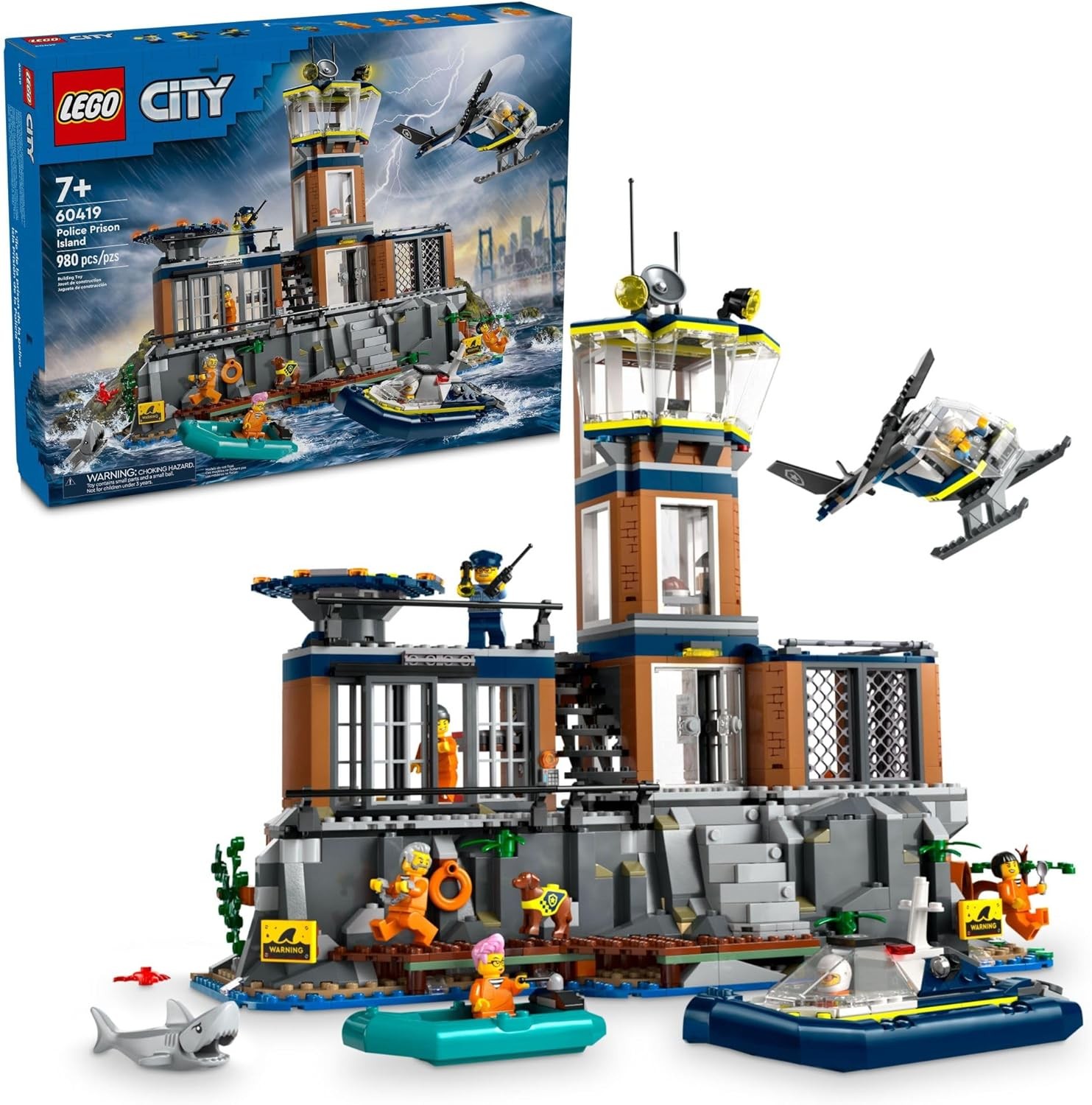 LEGO® City Police Prison Island 60419 [New Toy] Brick
